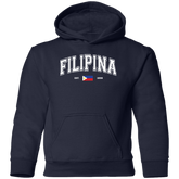 Filipina Est 1898 Youth Pullover Hoodie